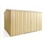 Spanbilt Yardstore G98-D Colour 3.14m x 2.80m x 2.08m Gable Roof Garden Shed